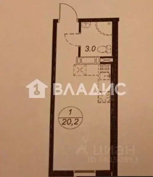 Студия Карелия, Петрозаводск ул. Чапаева, 44 (21.0 м) - Фото 2
