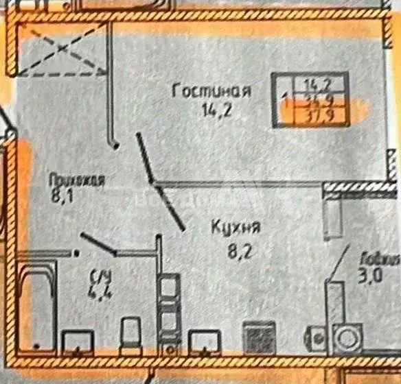 1-к кв. Ставропольский край, Ставрополь ул. Николая Голодникова, 4к1 ... - Фото 1