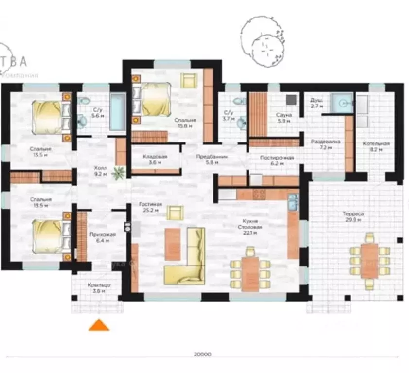 Коттедж в Ленинградская область, Выборгский район, пос. Первомайское, ... - Фото 2