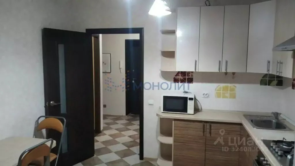 1-к кв. Нижегородская область, Нижний Новгород ул. Родионова, 193к6 ... - Фото 2