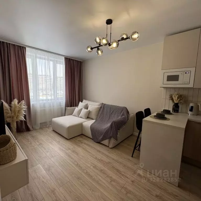 1-к кв. Свердловская область, Екатеринбург ул. Крауля, 107/2 (35.0 м) - Фото 1