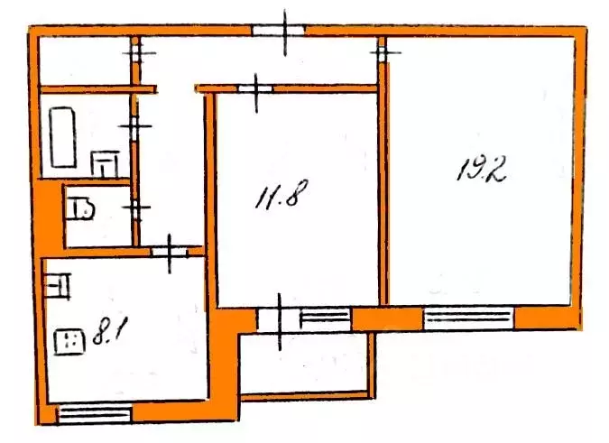 2-к кв. Воронежская область, Воронеж Электровозная ул., 4 (54.2 м) - Фото 1