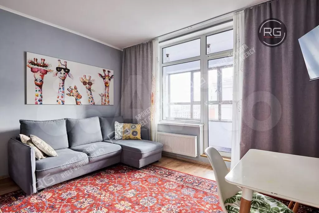 Квартира-студия, 30 м, 9/19 эт. - Фото 1