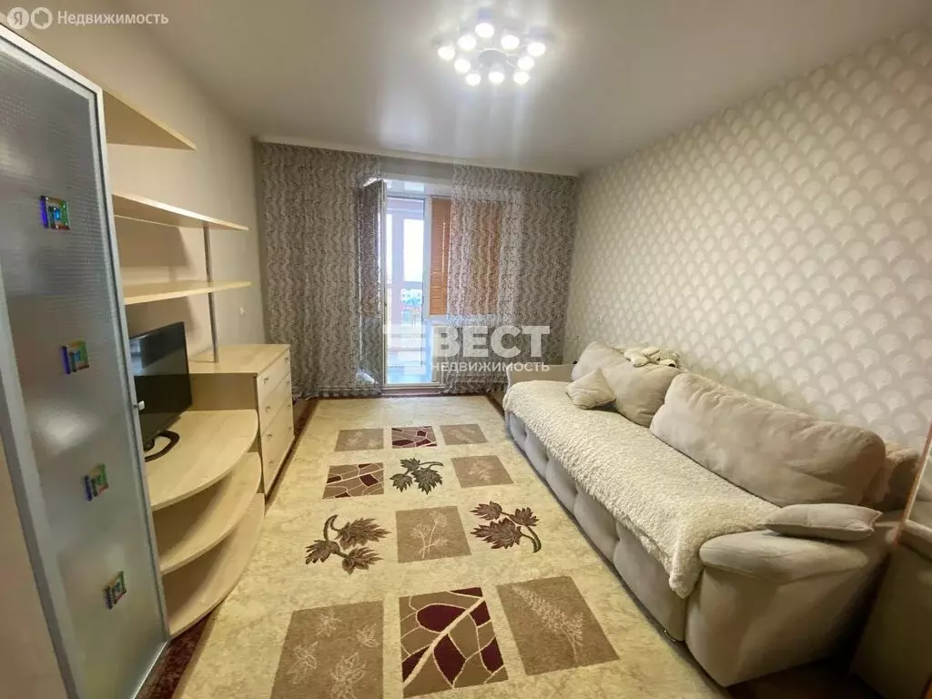 2-комнатная квартира: Полысаево, улица Молодогвардейцев, 28 (48 м) - Фото 1