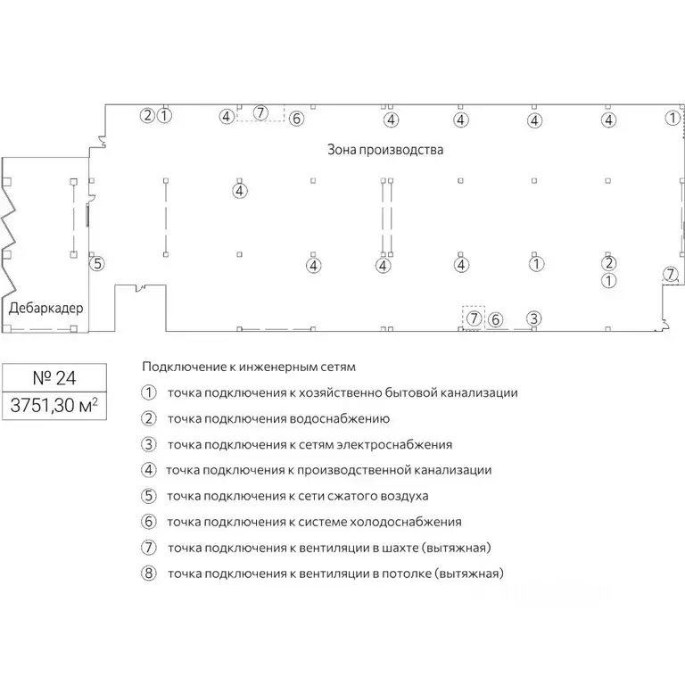 Производственное помещение в Москва Рябиновая ул., 42АС10 (3751 м) - Фото 1