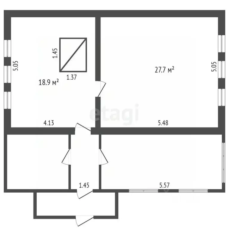 Дом в Татарстан, Тукаевский район, с. Нижний Суык-Су ул. Остров, 5 (47 ... - Фото 2