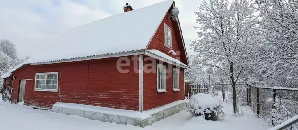 Дом в Ленинградская область, Киришский район, Будогощское городское ... - Фото 1
