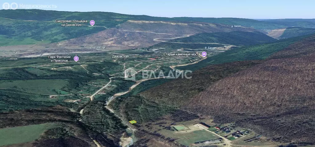 Участок в Майкопский район, станица Даховская (5.7 м) - Фото 1