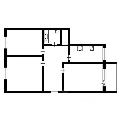 3-к кв. Татарстан, Зеленодольск ул. Вали Хазиева, 8 (64.5 м) - Фото 1