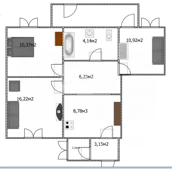 Коттедж в Ульяновская область, Ульяновск городской округ, с. ... - Фото 2