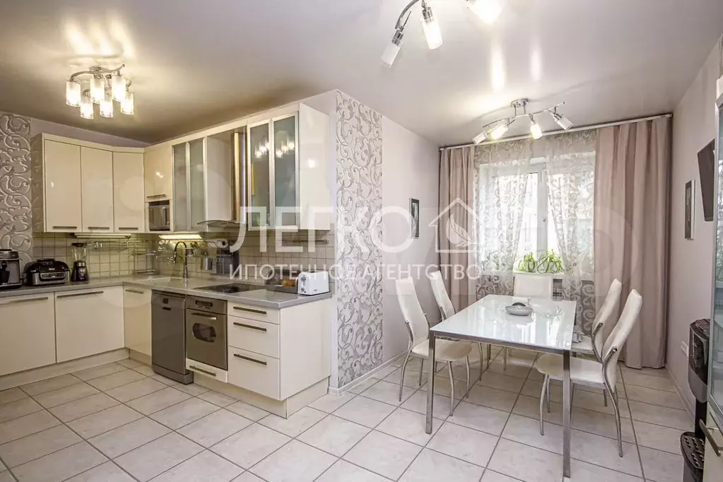 4-к. квартира, 141,6 м, 9/14 эт. - Фото 1