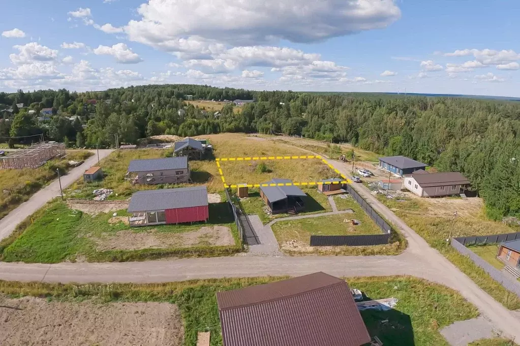 Участок в Ленинградская область, Приозерский район, пос. Сосново ул. ... - Фото 1