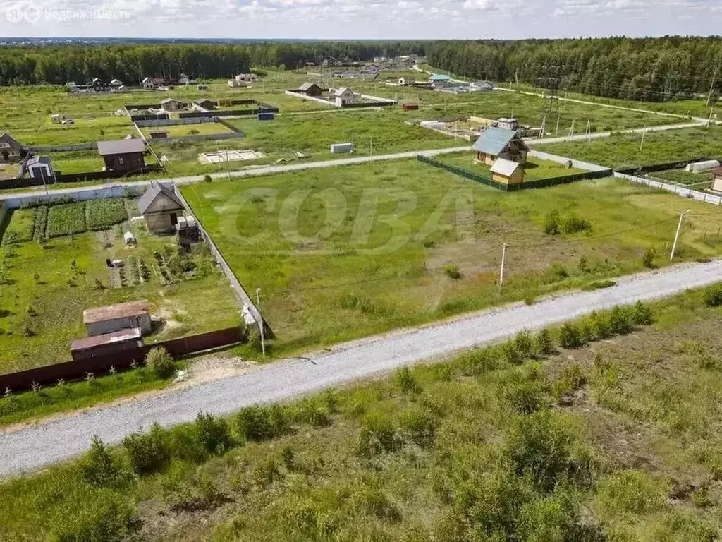 Участок в Тюменский район, деревня Молчанова (7.7 м) - Фото 1