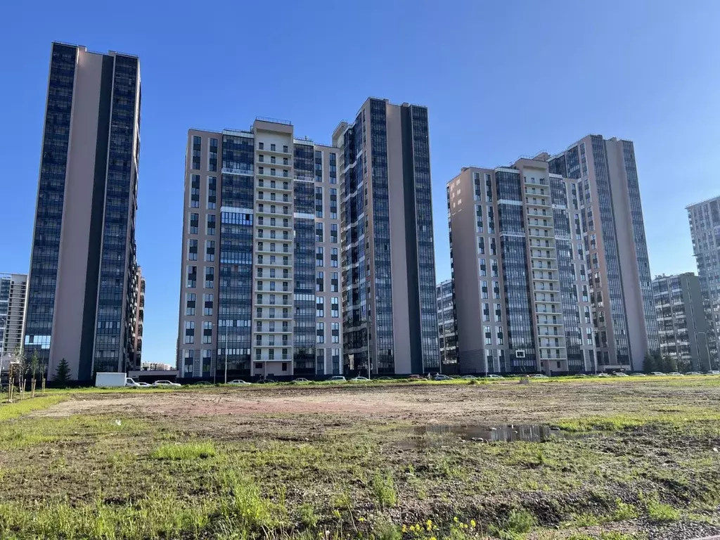 Студия Санкт-Петербург аллея Арцеуловская, 19 (24.4 м) - Фото 0