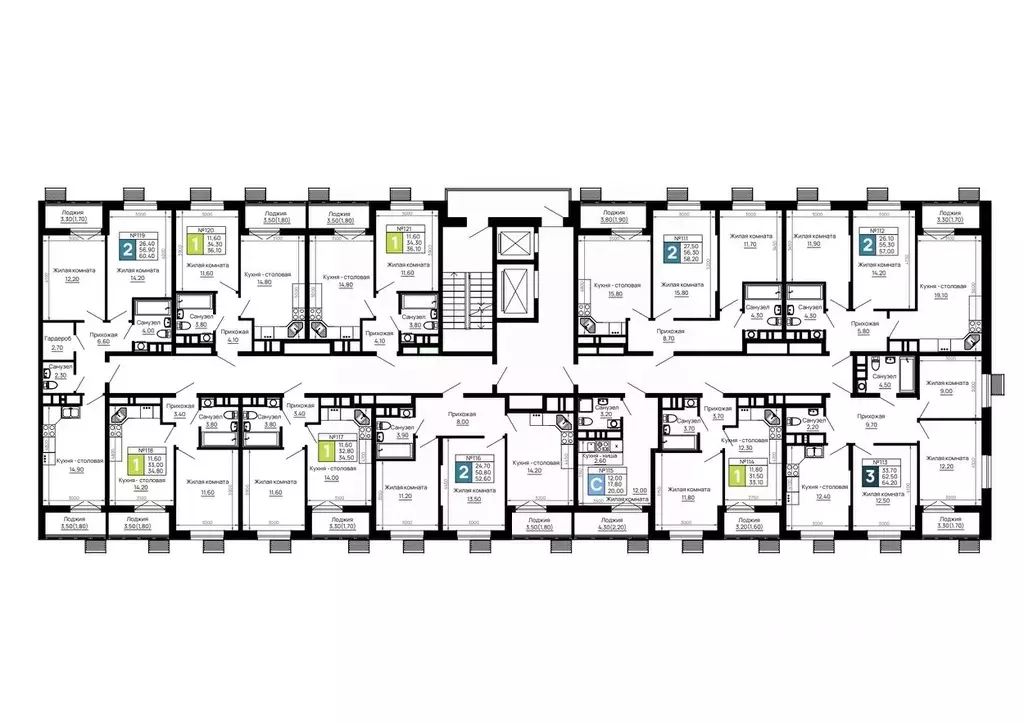 1-к кв. Адыгея, Тахтамукайский район, Яблоновский пгт  (36.1 м) - Фото 2