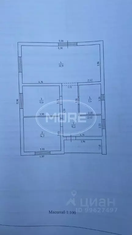 Дом в Калининградская область, Гурьевск ул. Невская, 21 (86 м) - Фото 2