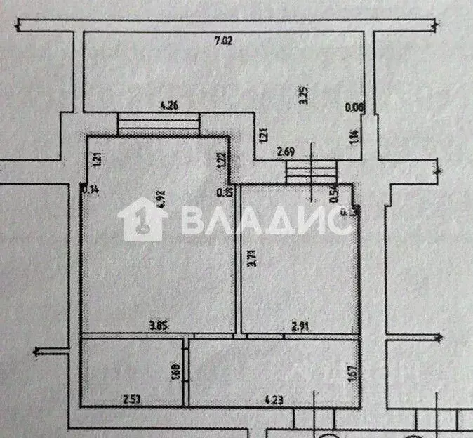 1-к кв. Калининградская область, Калининград ул. Аксакова, 116 (41.0 ... - Фото 2