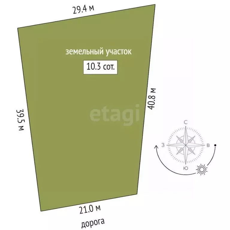 Участок в Тюменская область, Тюменский муниципальный округ, д. Якуши ... - Фото 1