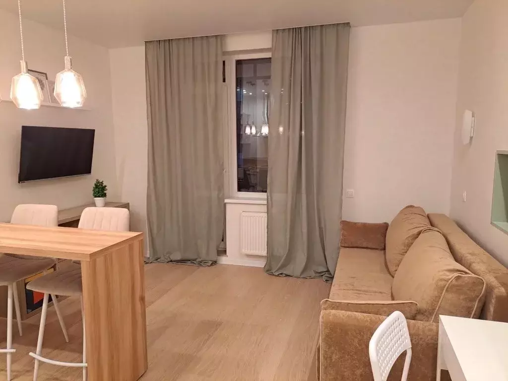 Студия Санкт-Петербург ул. Парфеновская, 7к1 (27.0 м) - Фото 2