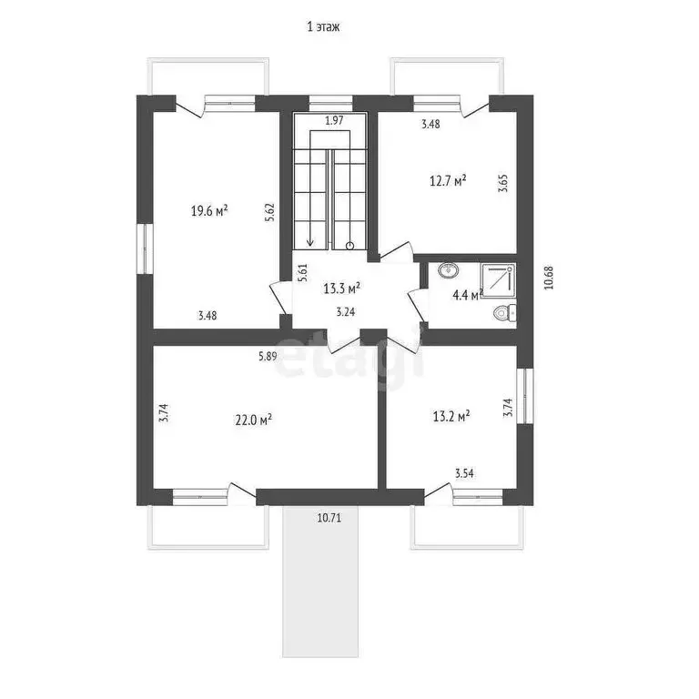 Дом в Севастополь, улица Людмилы Бобковой (265 м) - Фото 1