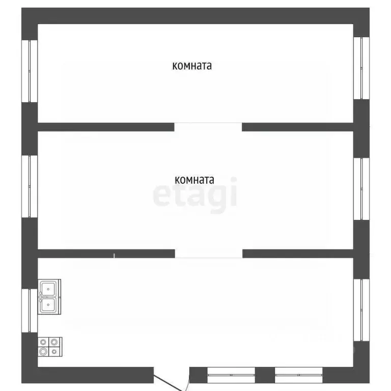 Дом в Ярославская область, Рыбинский муниципальный округ, пос. ... - Фото 1