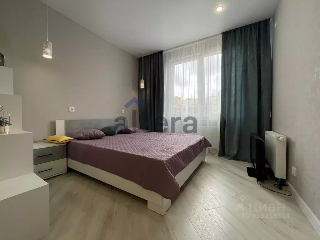 1-к кв. Татарстан, Казань ул. Рашида Нежметдинова, 11к4 (41.0 м) - Фото 0