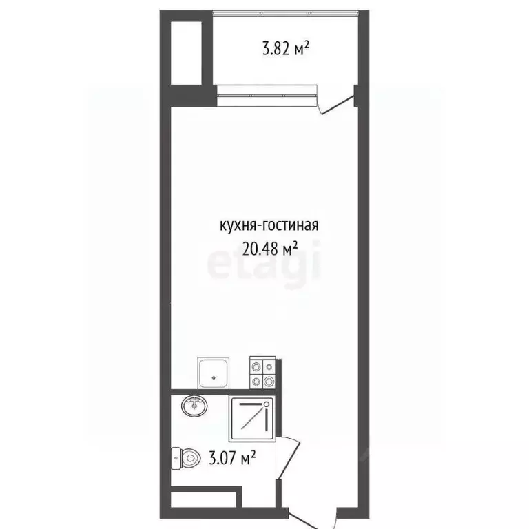 Студия Крым, Феодосия муниципальный округ, Коктебель пгт СкайСоул ... - Фото 2