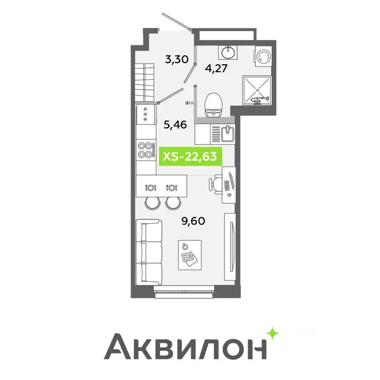 Студия Ленинградская область, Всеволожский район, Заневское городское ... - Фото 0