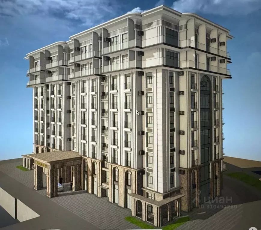 2-к кв. Дагестан, Каспийск ул. М. Халилова, 1А (70.13 м) - Фото 1