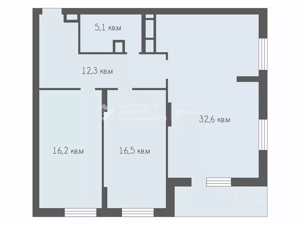2-к кв. Рязанская область, Рязань ул. Шевченко, 82к1 (88.2 м) - Фото 2