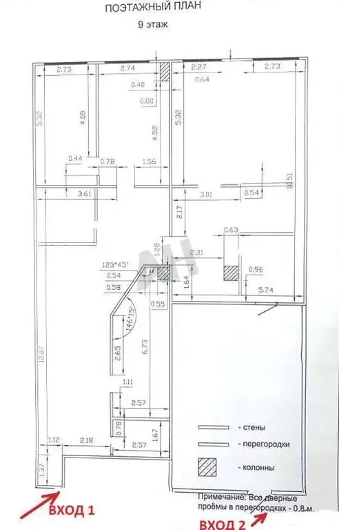Офис в Москва Нижняя Красносельская ул., 35С64 (212 м) - Фото 2