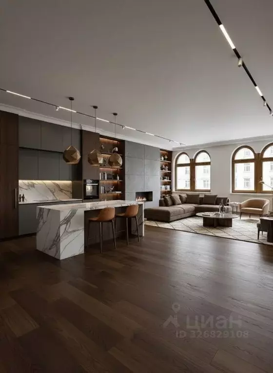 3-к кв. Санкт-Петербург пер. Басков, 2 (129.0 м) - Фото 1