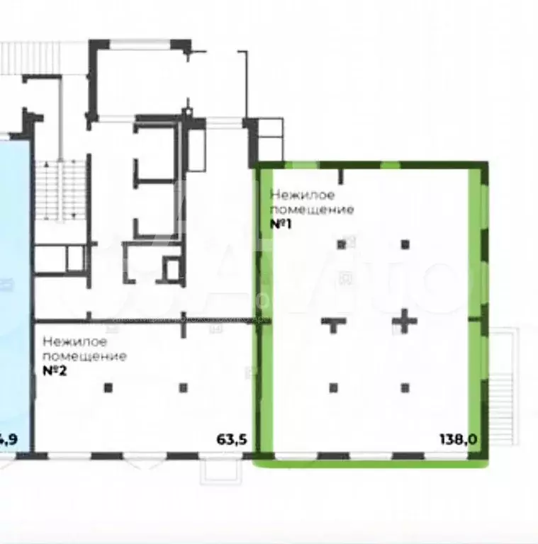 Помещение свободного назначения 138 кв.м - Фото 0
