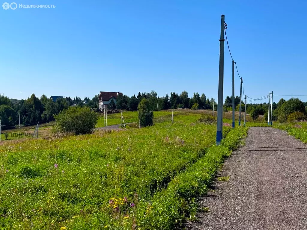 Участок в Московская область, городской округ Чехов, коттеджный ... - Фото 0