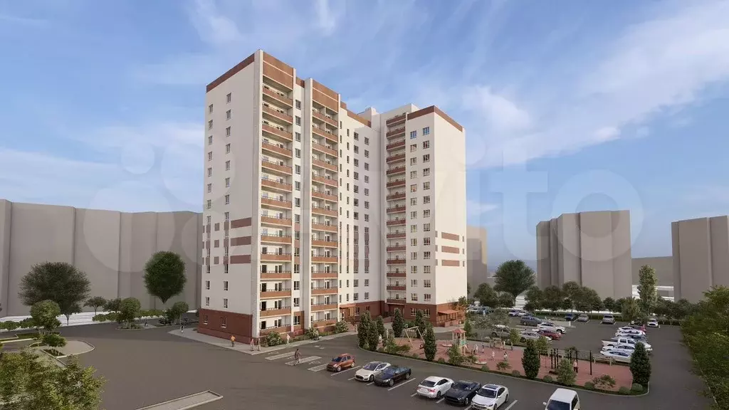 1-к. квартира, 39,5 м, 9/14 эт. - Фото 0