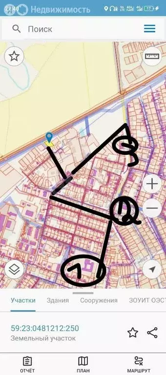 Участок в Пермский край, посёлок Куеда (17 м) - Фото 1