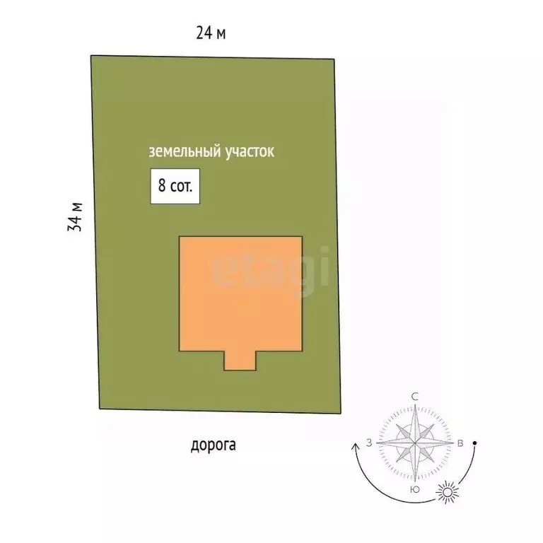 Дом в Башкортостан, Стерлитамакский район, Казадаевский сельсовет, с. ... - Фото 2