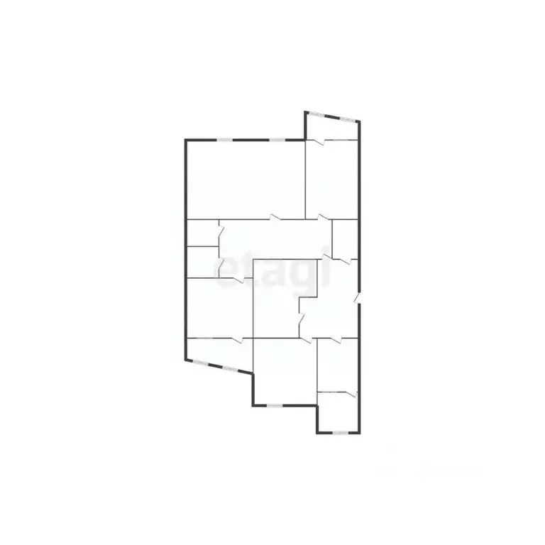 2-к кв. Белгородская область, Старый Оскол Космос мкр, 12 (65.2 м) - Фото 1