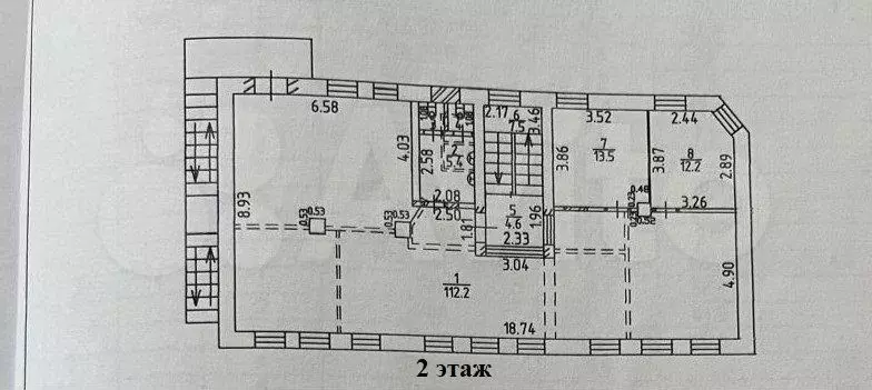 Комплекс зданий с территорией на трафике, 629.9 м - Фото 1