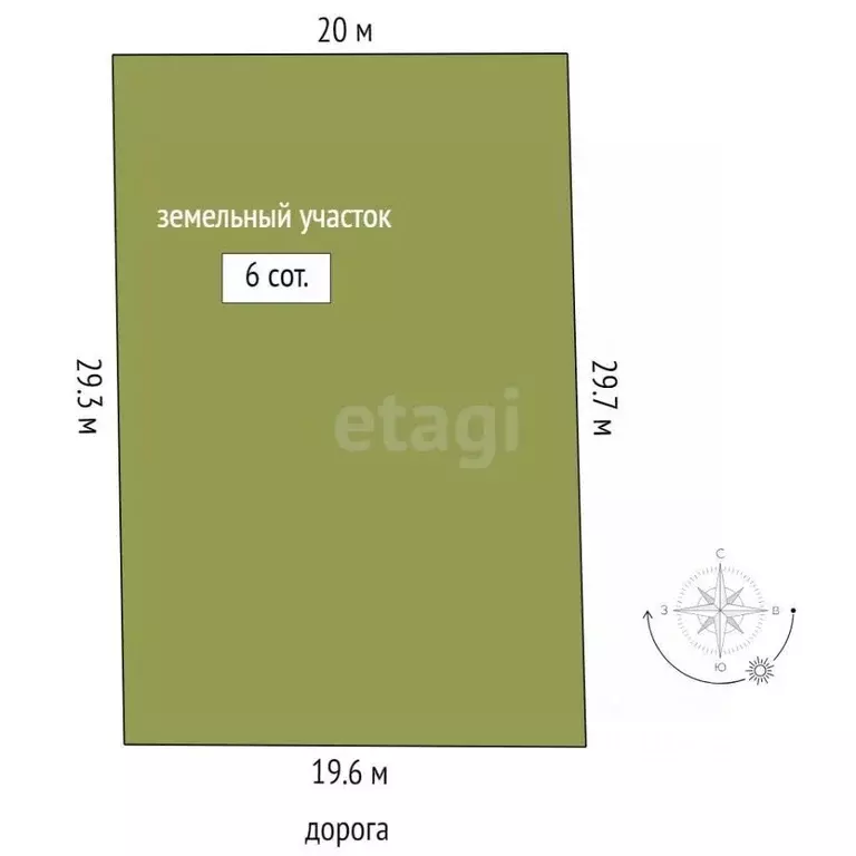 Участок в Ростовская область, Аксайский район, Щепкинское с/пос, ... - Фото 2