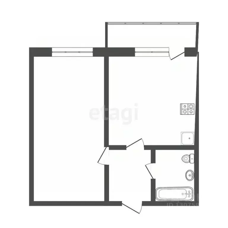 1-к кв. Ярославская область, Ярославль ул. Дядьковская, 3К2 (35.2 м) - Фото 2
