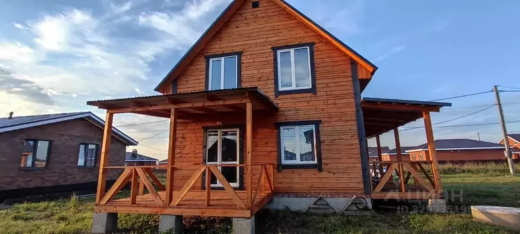 Коттедж в Башкортостан, Иглинский район, Акбердинский сельсовет, д. ... - Фото 1