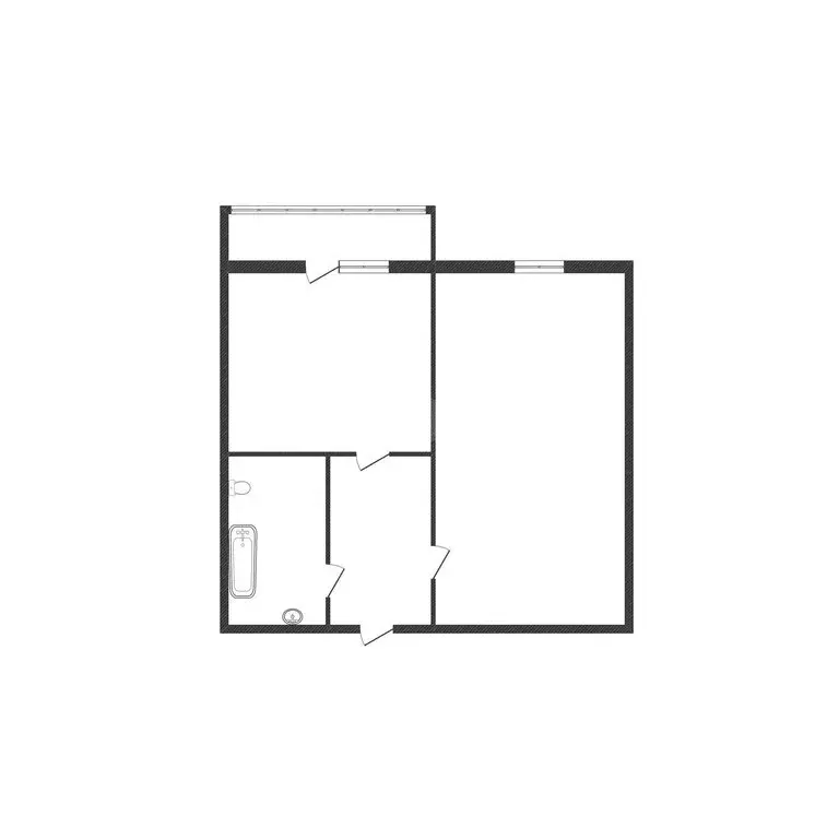 1-комнатная квартира: Белгородская область, рабочий посёлок Ивня, ... - Фото 1