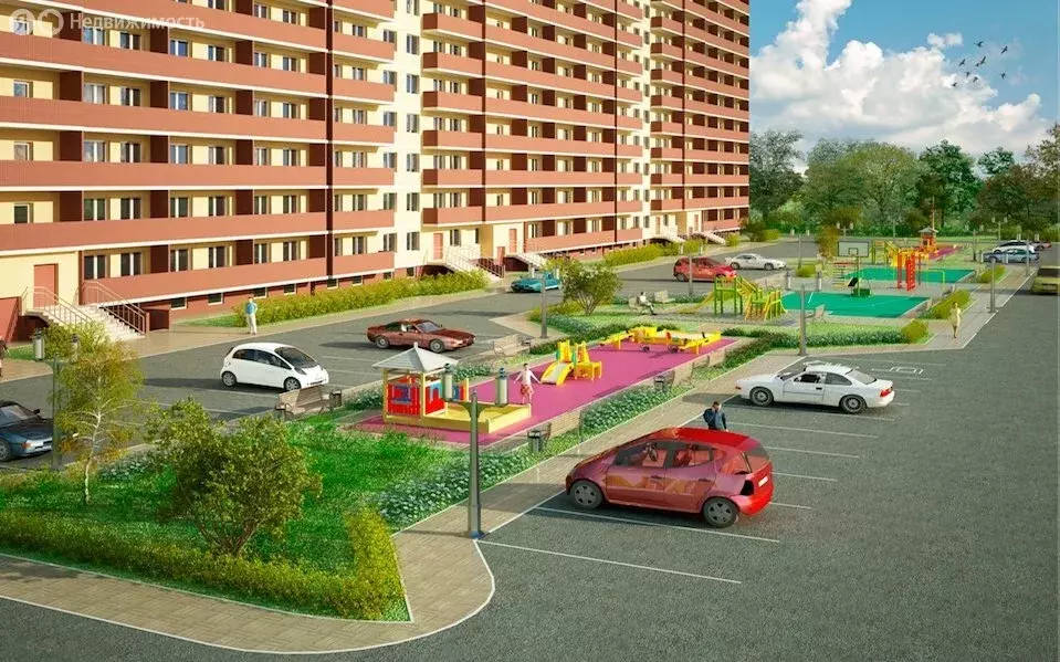 1-комнатная квартира: Краснодар, улица Евгении Жигуленко, 3 (37 м) - Фото 1