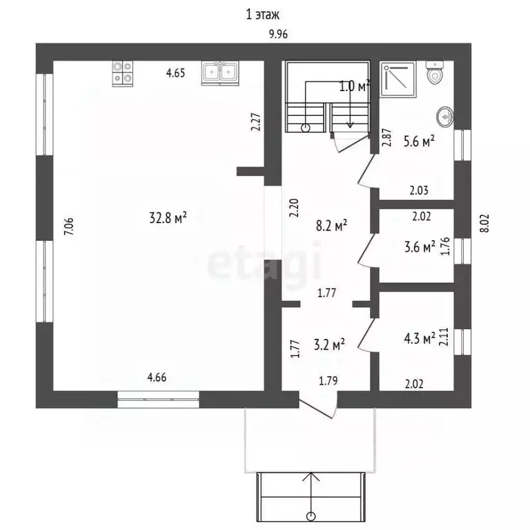 Дом в Севастополь Фортуна СТ, 9 (130 м) - Фото 2
