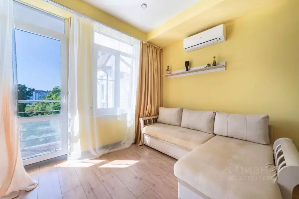 Студия Краснодарский край, Сириус пгт ул. Цветочная, 15/20 (22.0 м) - Фото 1