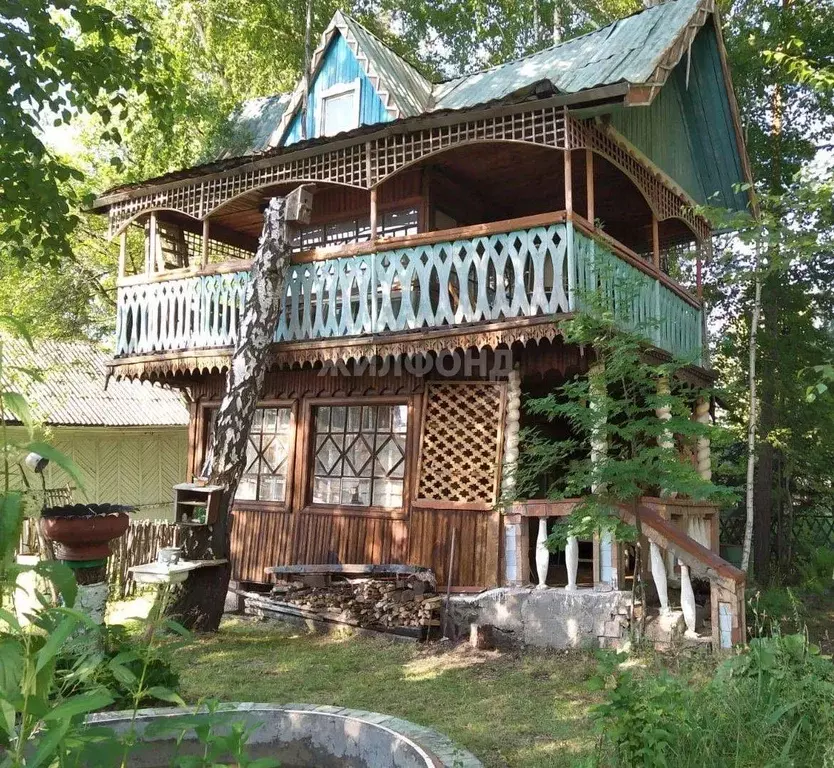 Дом в Новосибирская область, Тогучинский район, Вишня садовое ... - Фото 0