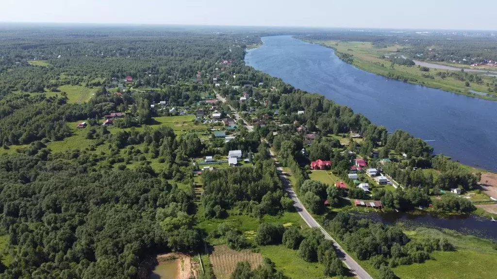 Участок в Тверская область, Кимрский муниципальный округ, д. Белое  ... - Фото 1