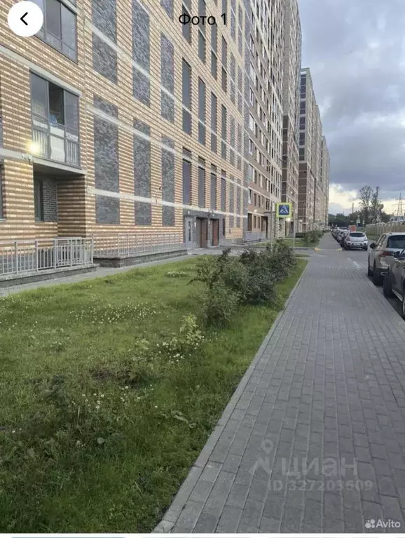 1-к кв. Санкт-Петербург ул. Невзоровой, 9 (36.0 м) - Фото 1