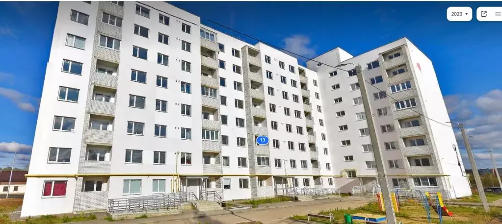 1-к кв. Владимирская область, Владимир ул. Всесвятская, 13 (30.0 м) - Фото 1